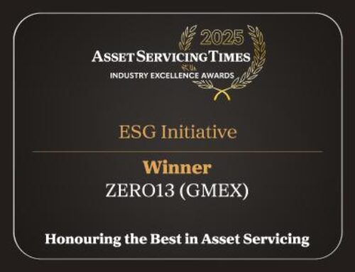 Press Release: ZERO13 Wins “ESG Initiative of the Year” at Asset Servicing Times Industry Excellence Awards 2025